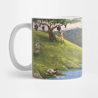 Holy Land Oil on Canvas Mug